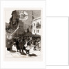 Reinforcing The Frontier: The Pet Regiment Mavrumichaell Or Black Michaels Leaving Athens, Greece, 1886 by Anonymous