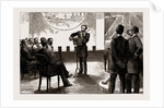 The Combined Fleet In Suda Bay: The Duke Of Edinburgh Plays The Violin, 1886 by Anonymous