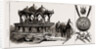 The Indian Section Of The Colonial And Indian Exhibition: Model Of State Elephant Carriage Belonging To The Maharajah Of Ulwar, Trophy Of Indian Arms, 1886 by Anonymous