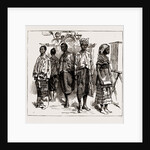 The Indian Section Of The Colonial And Indian Exhibition: Group Of Burmans, 1886 by Anonymous