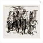 The Indian Section Of The Colonial And Indian Exhibition: Group Of Burmans, 1886 by Anonymous