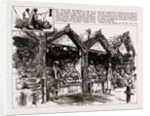 The Native Bazaar In The Economic Court Of The Colonial And Indian Exhibition, 1886 by Anonymous