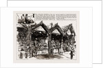 The Native Bazaar In The Economic Court Of The Colonial And Indian Exhibition, 1886 by Anonymous