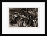 The Red, White And Blue Bazaar At The Agricultural Hall, Opened By The Duke Of Connaught, In Aid Of The Homes For Little Boys At Farningham And Swanley, UK, 1886 by Anonymous