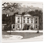 The Opening Of The International Exhibition Of Navigation And Manufactures By The Queen At Liverpool: Newsham House, Where The Queen Stayed During Her Visit To Liverpool, UK, 1886 by Anonymous