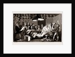 R.A.'s Of Genius, Life School At The Royal Academy, 1824, UK, 1886; Rowlandson, Sir Benjamin West, Sir Thomas Lawrence, Sir M.a. Shee by Anonymous