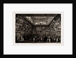 Viewing The Exhibiti)n Of The Royal Academy, 1787, London, Uk by Anonymous