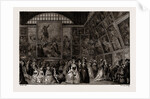 The First Exhibition Of The Royal Academy, Somerset House, 1780, London, Uk by Anonymous