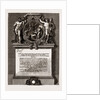 Royal Academy Diploma Of Sir Joshua Reynolds by Anonymous