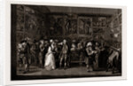 Exhibition Of The Royal Academy, Pall Mall, London, UK, 1771 by Anonymous
