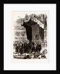 The Opening Of The Colonial And Indian Exhibition By The Queen: Her Majesty Reading The Reply To The Prince Of Wales's Address In The Albert Hall, UK, 1886 by Anonymous