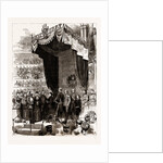The Opening Of The Colonial And Indian Exhibition By The Queen: Her Majesty Reading The Reply To The Prince Of Wales's Address In The Albert Hall, UK, 1886 by Anonymous