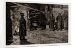 Moonlighters On A Raid For Arms, Drilling In Mr. Walsh's House, 1886 by Anonymous