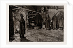 Moonlighters On A Raid For Arms, Drilling In Mr. Walsh's House, 1886 by Anonymous