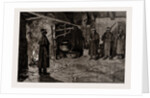 Moonlighters On A Raid For Arms, Drilling In Mr. Walsh's House, 1886 by Anonymous