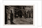 Moonlighters On A Raid For Arms, Drilling In Mr. Walsh's House, 1886 by Anonymous
