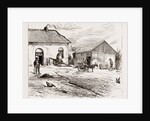 Police Hut To Protect Mike Flynn's Cottage, 1886 by Anonymous
