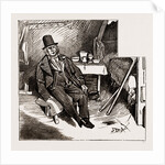 Boycotting In Ireland: Mike Flynn, Aged 70, Who Was Shot In The Leg With Marbles On Suspicion Of Having Paid His Rent, 1886 by Anonymous