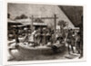 The Manners And Customs Of The Burmans: A Wash And Brush Up In The Market Place, Mandalay, 1886 by Anonymous