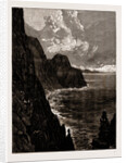 View From The Summit Of The North Cape, Looking South, Norway, 1886 by Anonymous