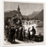 Going Home From Church, Norway, 1886 by Anonymous