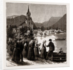 Going Home From Church, Norway, 1886 by Anonymous