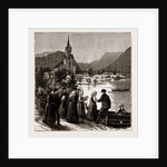 Going Home From Church, Norway, 1886 by Anonymous