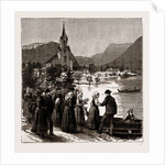 Going Home From Church, Norway, 1886 by Anonymous