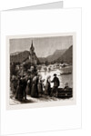 Going Home From Church, Norway, 1886 by Anonymous