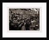 School Children From St. Saviour's And Mrs. Newcomen's School Cheering The Prince And Princess Of Wales In Southwark Street On Their Return From Laying The Memorial Stone Of The New Tower Bridge, London, UK, 1886 by Anonymous