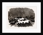 The Laying Of The Memorial Stone Of The New Tower Bridge By The Prince Of Wales: The Scene On The Thames, London, UK, 1886 by Anonymous