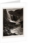 The Skjaeggedalsfos, Hardanger, Norway, 1886 by Anonymous