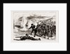 Naval Sham Fight At Whale Island, Portsmouth, UK, 1886 by Anonymous