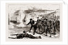 Naval Sham Fight At Whale Island, Portsmouth, UK, 1886 by Anonymous