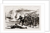 Naval Sham Fight At Whale Island, Portsmouth, UK, 1886 by Anonymous