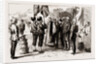 Lady Dufferin Presenting New Colours To The 18th Bengal Infantry At Alipur, 1886 by Anonymous
