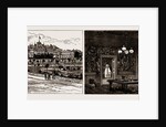 Prince Alexander Of Bulgaria At Home: Front View Of The Palace And Park At Sofia by Anonymous