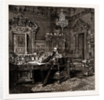 Prince Alexander Of Bulgaria At Home: The Prince's Study, 1886 by Anonymous