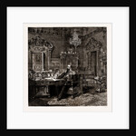 Prince Alexander Of Bulgaria At Home: The Prince's Study, 1886 by Anonymous