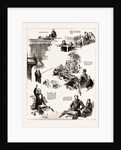 The Opening Of The New Parliament, Notes In The House Of Commons, London, UK, 1886; Mr. Gladstone, Sir M. Hicks.beach, Mr. Bradlaugh by Anonymous