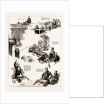 The Opening Of The New Parliament, Notes In The House Of Commons, London, UK, 1886; Mr. Gladstone, Sir M. Hicks.beach, Mr. Bradlaugh by Anonymous
