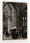 Interior Of Chapel, UK, 1886 by Anonymous