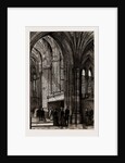 Interior Of Chapel, UK, 1886 by Anonymous