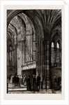 Interior Of Chapel, UK, 1886 by Anonymous