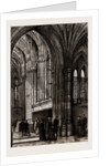 Interior Of Chapel, UK, 1886 by Anonymous