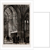 Interior Of Chapel, UK, 1886 by Anonymous