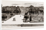 Eaton Hall: The Gardens From The Terrace, UK, 1886 by Anonymous