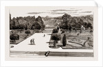 Eaton Hall: The Gardens From The Terrace, UK, 1886 by Anonymous