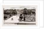 Eaton Hall: The Gardens From The Terrace, UK, 1886 by Anonymous