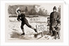 The Recent Frost And Snow Storm In London: Danger! A Scene In St. James's Park, UK, 1886 by Anonymous
